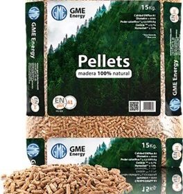Palete de 77 sacos de GME WoodPellet