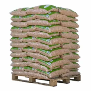 Pellet Din Pellets – Palete com 65 sacos de 15 kg